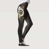 Steampunk-klok met mechanische dragonfly leggings (Rechts)