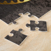 Steampunk-klok met mechanische dragonfly legpuzzel (Zijkant)