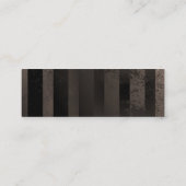 Steampunk-klok met mechanische dragonfly mini visitekaartje (Achterkant)