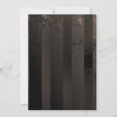 Steampunk-klok met mechanische dragonfly notitiekaartje (Achterkant)