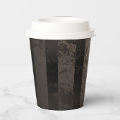 Steampunk-klok met mechanische dragonfly papieren bekers (Achterkant)