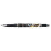 Steampunk-klok met mechanische dragonfly pen (Voorkant)