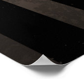 Steampunk-klok met mechanische dragonfly poster (Hoek)