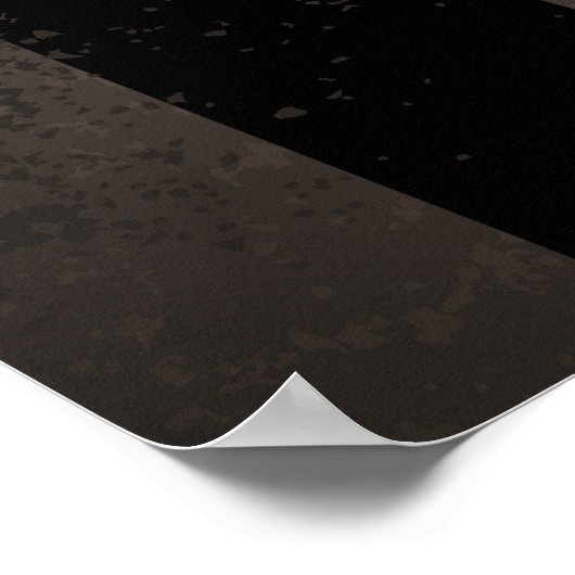 Steampunk-klok met mechanische dragonfly poster (Hoek)