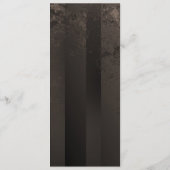 Steampunk-klok met mechanische dragonfly programmakaart (Achterkant)