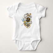Steampunk-klok met mechanische dragonfly romper (Voorkant)
