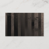 Steampunk-klok met mechanische dragonfly visitekaartje (Achterkant)