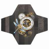 Steampunk-klok met mechanische dragonfly voetbal (Enkel)