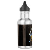 Steampunk-klok met mechanische dragonfly waterfles  (Links)