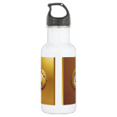 Steampunk-klok Waterfles (Achterkant)