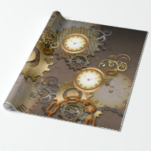 Steampunk, klokken en tandwielen i
