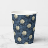 Steampunk klokken gothisch papieren bekers (Achterkant)