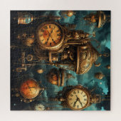Steampunk klokken puzzel (Horizontaal)