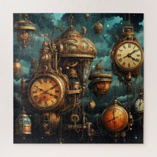 Steampunk klokken puzzel