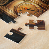 Steampunk klokken puzzel (Zijkant)
