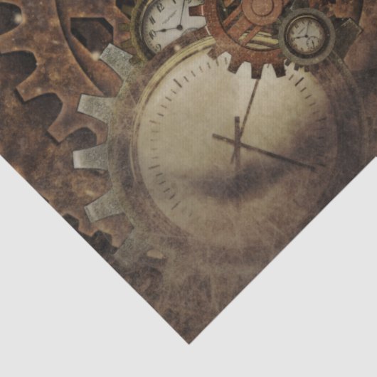  Steampunk-klokken Tissuepapier (Detail)