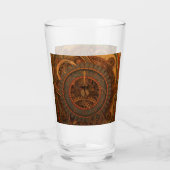 Steampunk-klokwerk Glas (Achterkant)