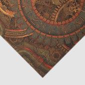 Steampunk-klokwerk Tissuepapier (Detail)