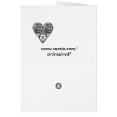 Steampunk-klokwerken en tandwielharthart (Achterkant)