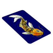 Steampunk Koi Premium Flexi Magnet Magneet (Rechterzijde)