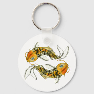 Steampunk Koi Sleutelhanger