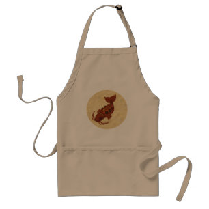 Steampunk Koi Standaard Schort