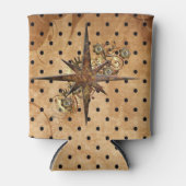 Steampunk kompasster kan koeler (Voorkant)