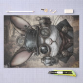 Steampunk Konijn Tissuepapier (Craft)