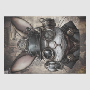 Steampunk Konijn Tissuepapier