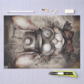 Steampunk Konijn Tissuepapier (Craft)