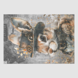 Steampunk Konijn Tissuepapier
