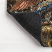 Steampunk Kookaburra Muismat (Hoek)