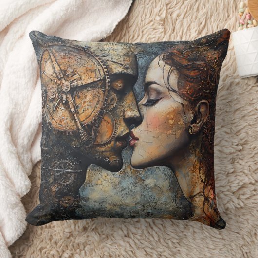 Steampunk Kus  Kussen (Deken)