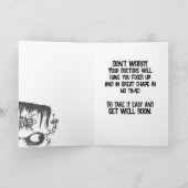 Steampunk Lab Monster krijgt een goede Kaart (Binnen)