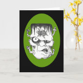 Steampunk Lab Monster krijgt een goede Kaart (Gele Bloem)