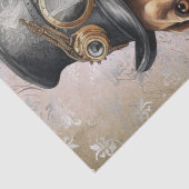 Steampunk Labrador Dog Tissuepapier (Detail)
