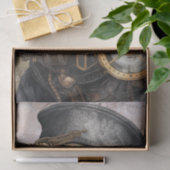 Steampunk Labrador Dog Tissuepapier (Geschenk)