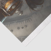 Steampunk Lace Woman Tissuepapier (Detail)