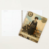 Steampunk Lady Chase Your Dreams zonder angst Planner (Display)