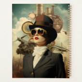 Steampunk Lady Dream Big, Sparkle Meer Planner (Achterkant)