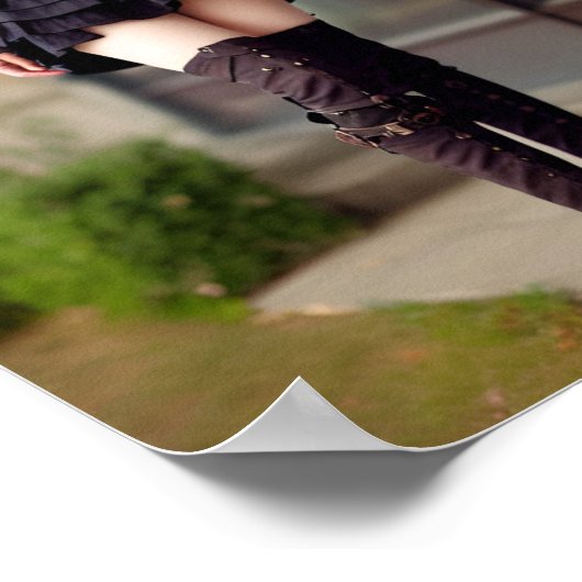 Steampunk Lady Poster (Hoek)