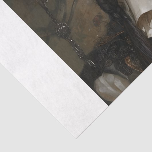 Steampunk Lady Tissuepapier (Detail)