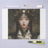 Steampunk Lady Tissuepapier (Craft)