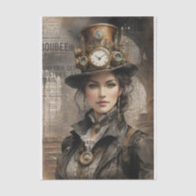 Steampunk Lady, Victoriaans vrouw Ephemera