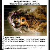 Steampunk Langharige Dachshund Hond EP8R Decoupage Tissuepapier