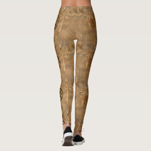 Steampunk Leggings (Achterkant)