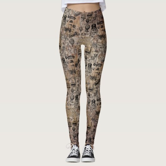  Steampunk Leggings (Voorkant)