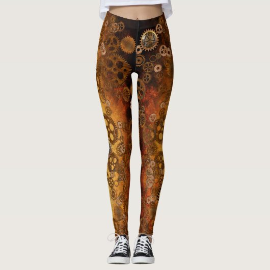 Steampunk - Leggings (Voorkant)