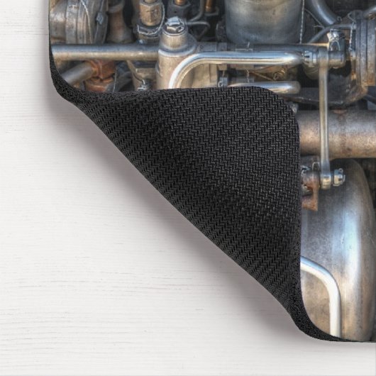 Steampunk-leidingbuizen Muismat (Hoek)