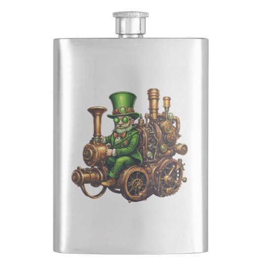 Steampunk Leprechaun Flacon (Voorkant)